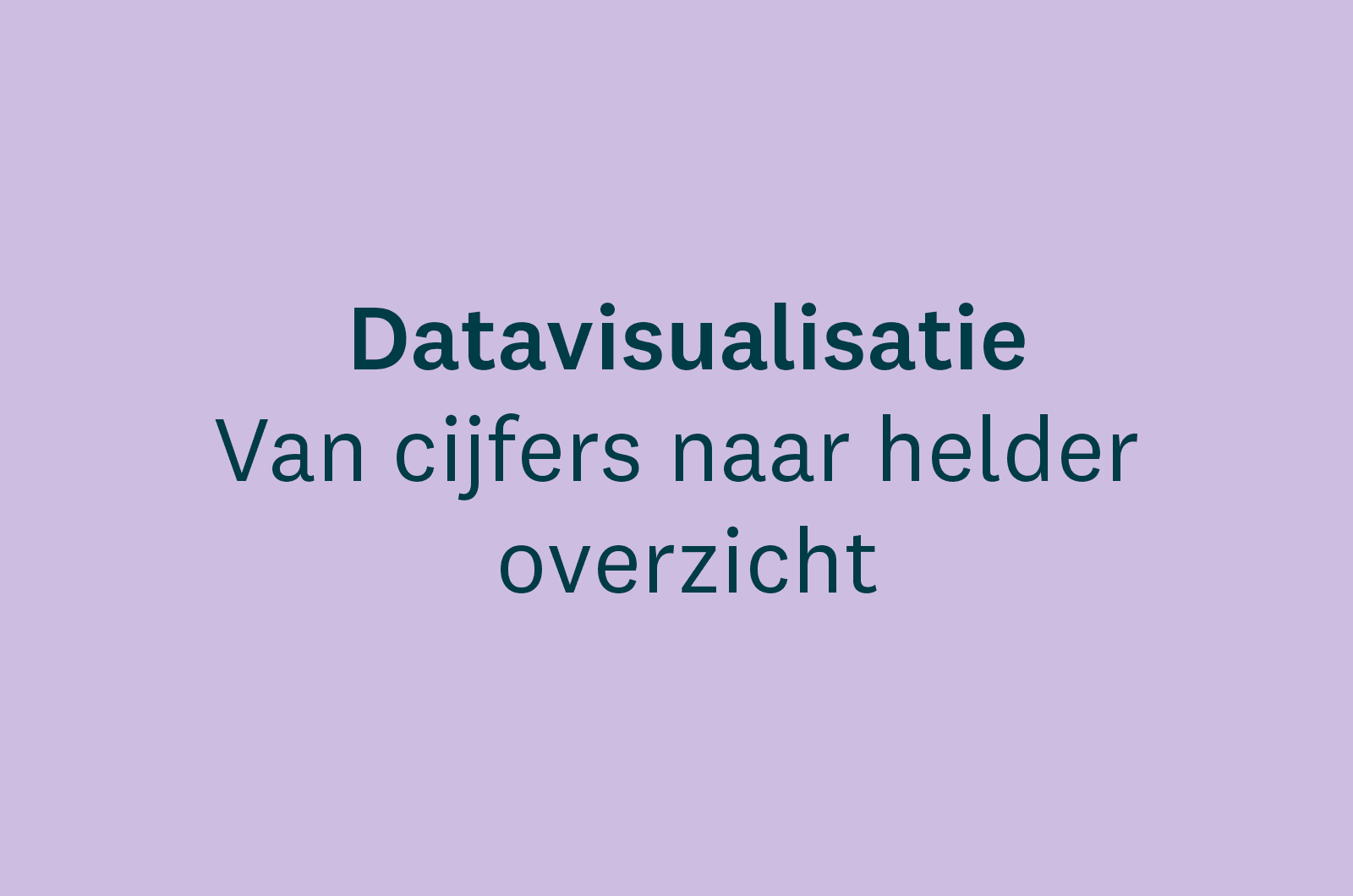 Datavisualisatie